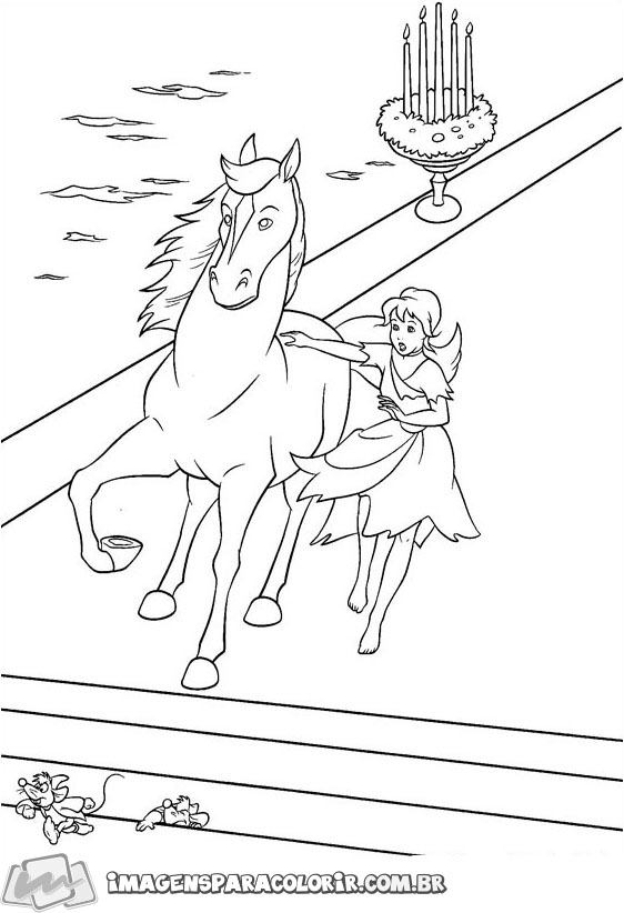 Cinderela no cavalo