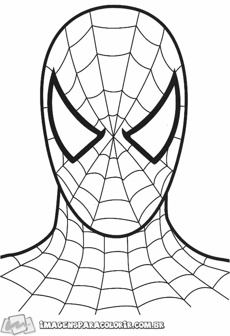 Homem Aranha 1 -04 – Imagens para Colorir