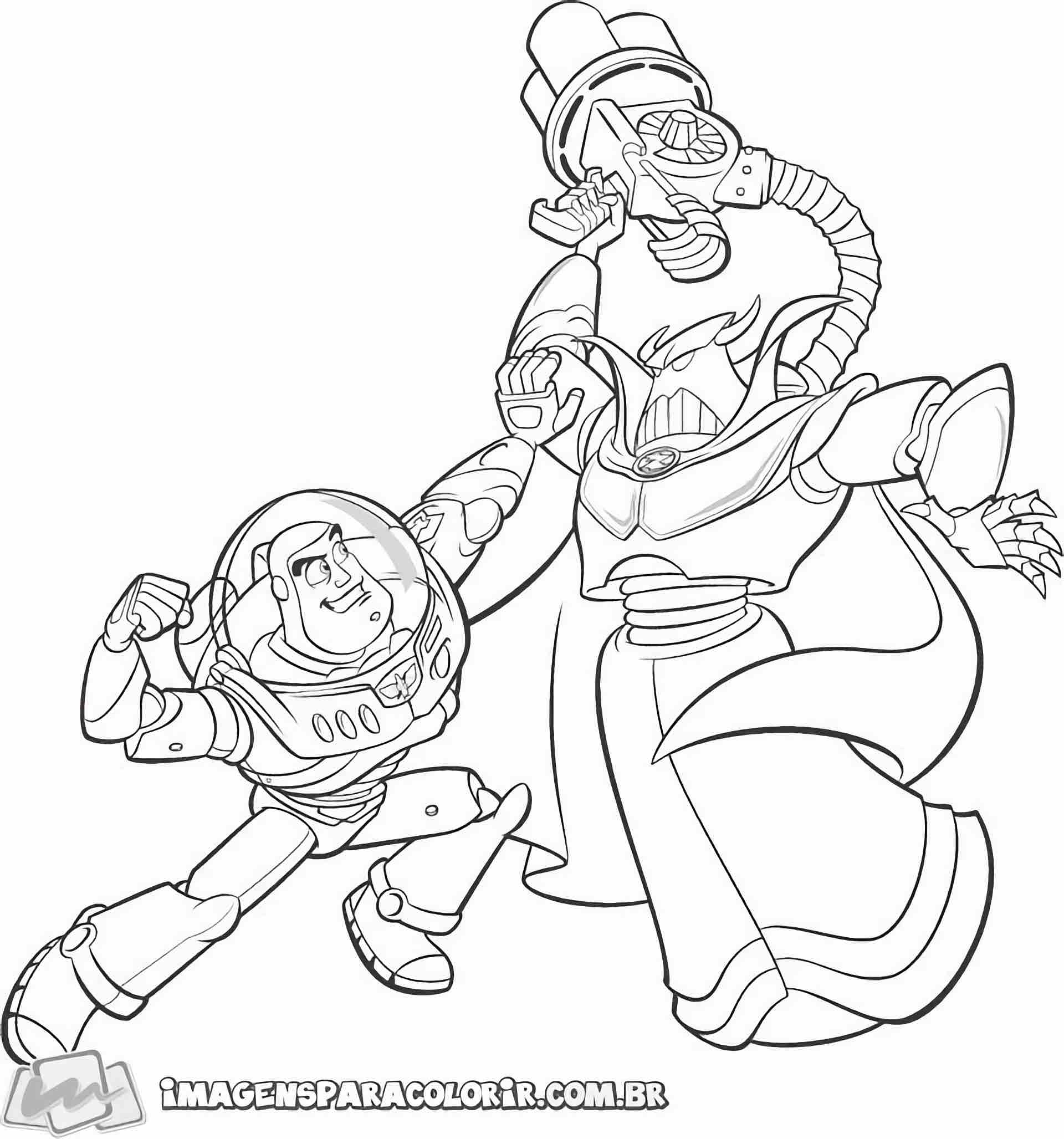 Toy Story Buzz Lightyear 03 Imagens Para Colorir